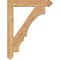 Ekena Millwork Balboa Arts & Crafts Smooth Bracket, Western Red Cedar, 3 1/2"W x 26"D x 34"H BKT04X26X34BOA03SWR - alternate 3